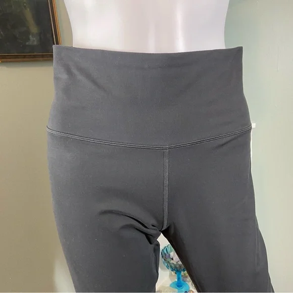 OFFLINE Aerie The Hugger High Waisted Cinch Cuff Pants Grey Leggings Large L - Picture 8 of 12